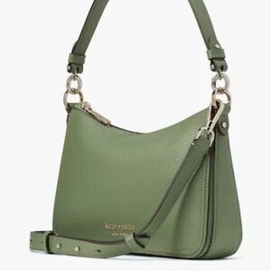 Kate Spade NWOT Hudson Medium Convertible Crossbody Romaine Green